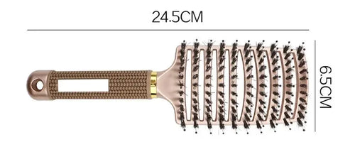 Curved Paddle Brush