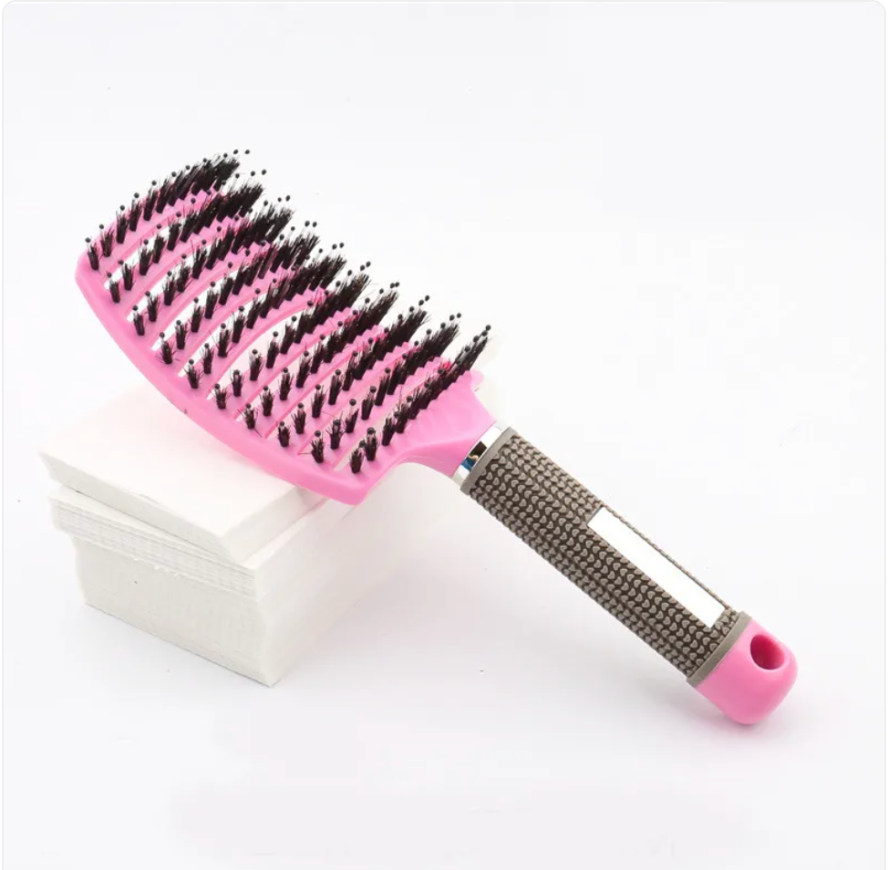 Curved Paddle Brush