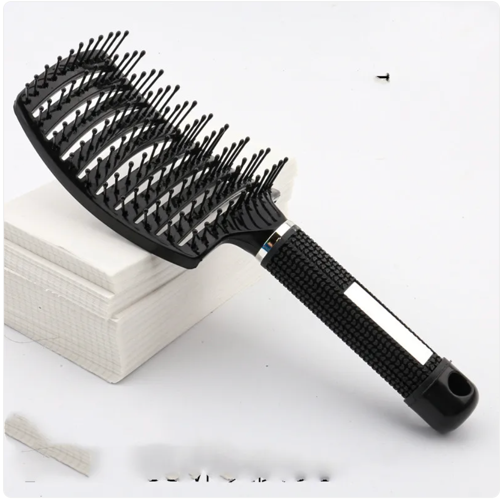Curved Paddle Brush